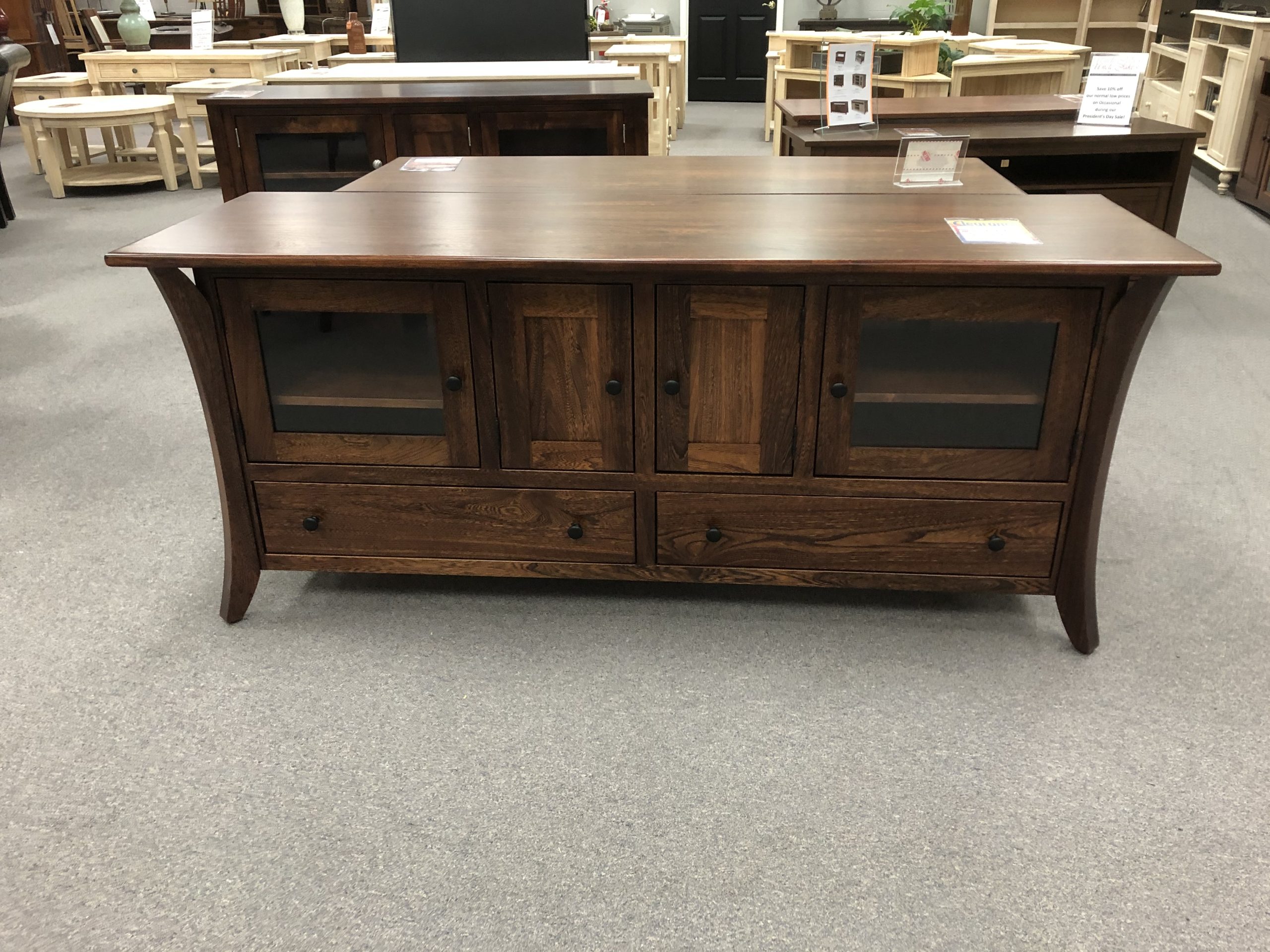 Amish TV Stands in Greenville, South Carolina Uncle Jake's Furniture